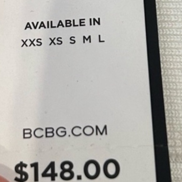 BCBGMAXAZRIA Women's Alexa Sweater Skirt Size XXS in Gardenia - Picture 3 of 5